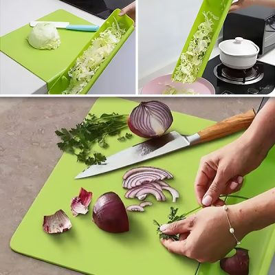 Tagliere con contenitore staccabile 2 in 1| CHOPPINATA