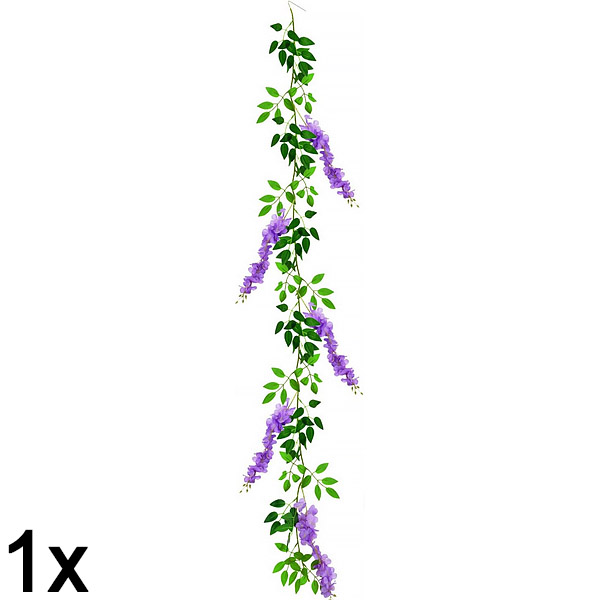 1x Fiori artificiali di glicine | WISBLOOM